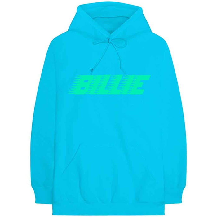 Billie Eilish Neon Blue Small Hoodie