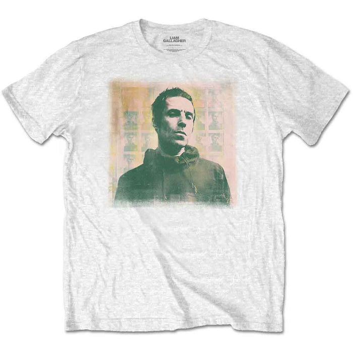 Liam Gallagher Monochrome White XX-Large T-Shirt
