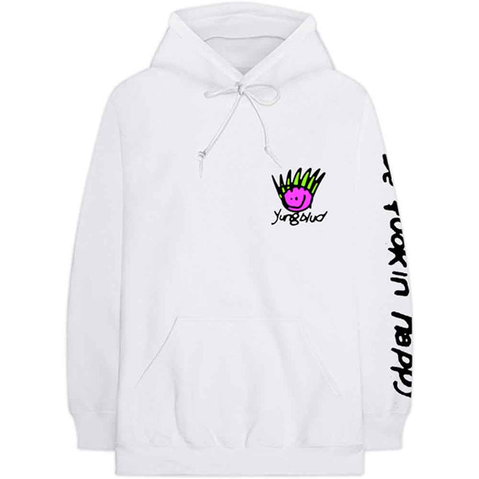 Yungblud Face White X-Large Hoodie