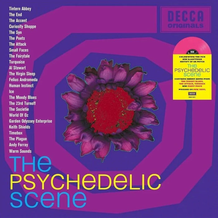 The Psychedelic Scene Vinyl LP Pink Colour 2024