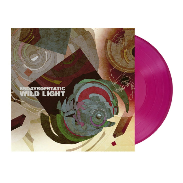 65daysofstatic Wild Light Vinyl LP Magenta Colour Reissue 2023