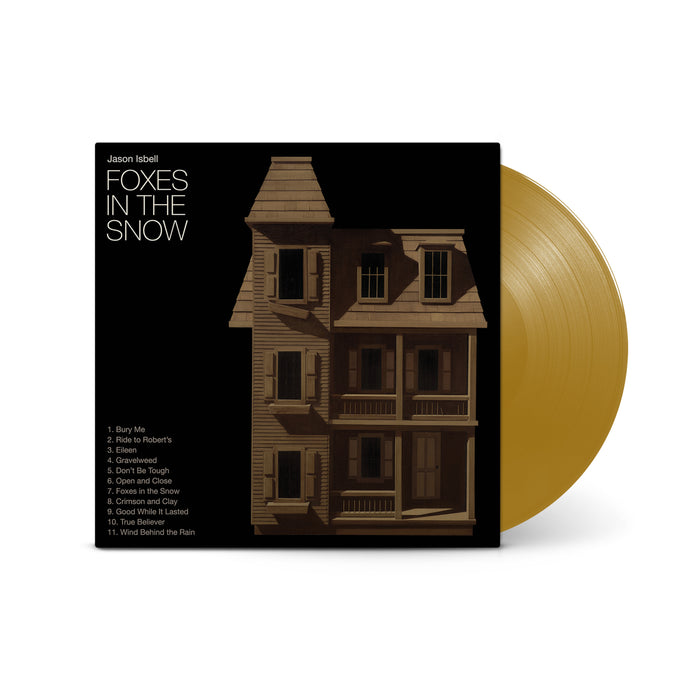 Jason Isbell Foxes in the Snow Vinyl LP Indies Metallic Gold Colour 2025