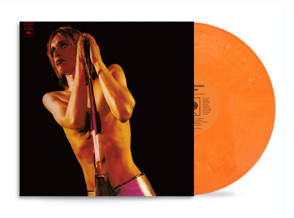 Iggy & The Stooges Raw Power Vinyl LP Orange White Marble Colour NAD 2025
