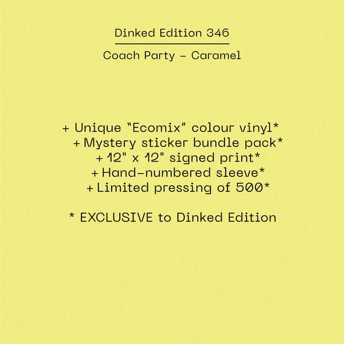 Coach Party Caramel Vinyl LP 2025 Ltd Dinked Edition #346