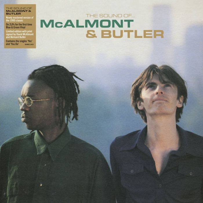 McAlmont & Butler The Sound of McAlmont & Butler Vinyl LP Blue & Green Colour Due Out 18/09/26
