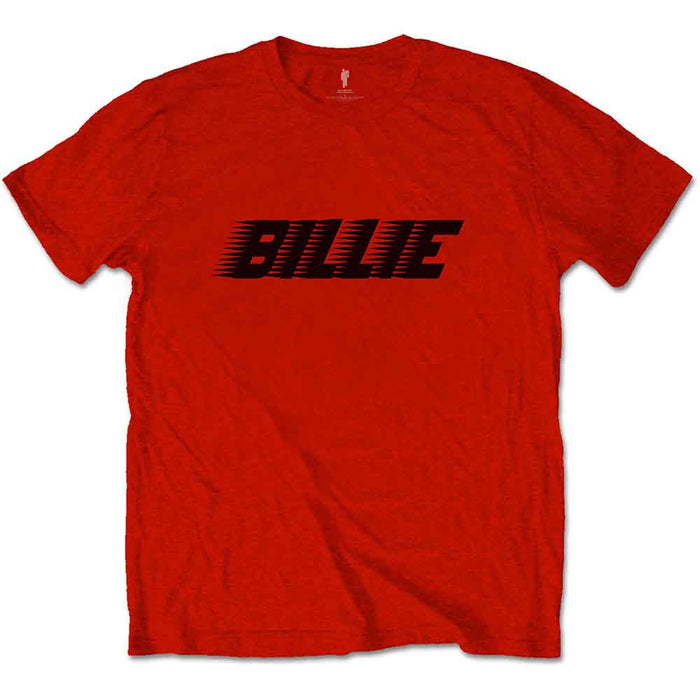 Billie Eilish Racer Logo & Blohsh Red Medium T-Shirt
