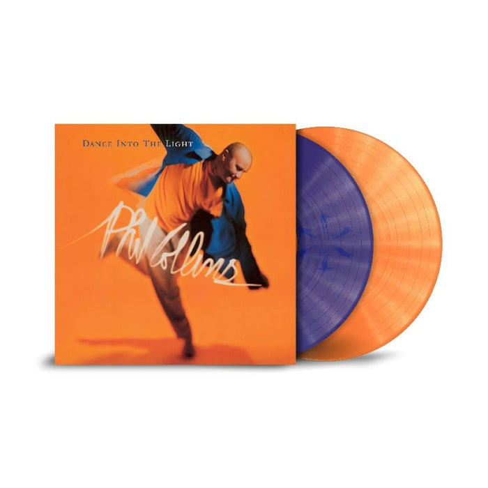 Phil Collins Dance Into The Light Vinyl LP Transparent Blue & Transparent Orange Colour Due Out 16/10/26