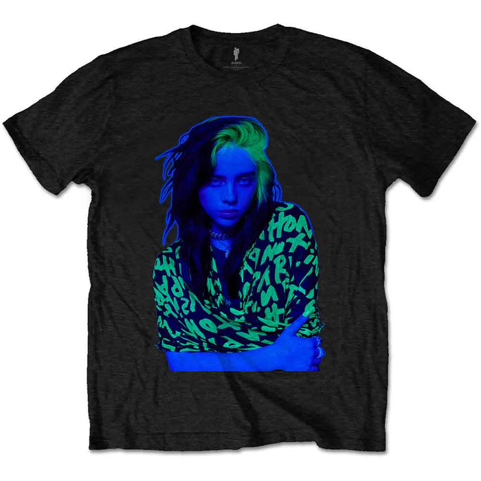 Billie Eilish Press Photo Black X-Large T-Shirt