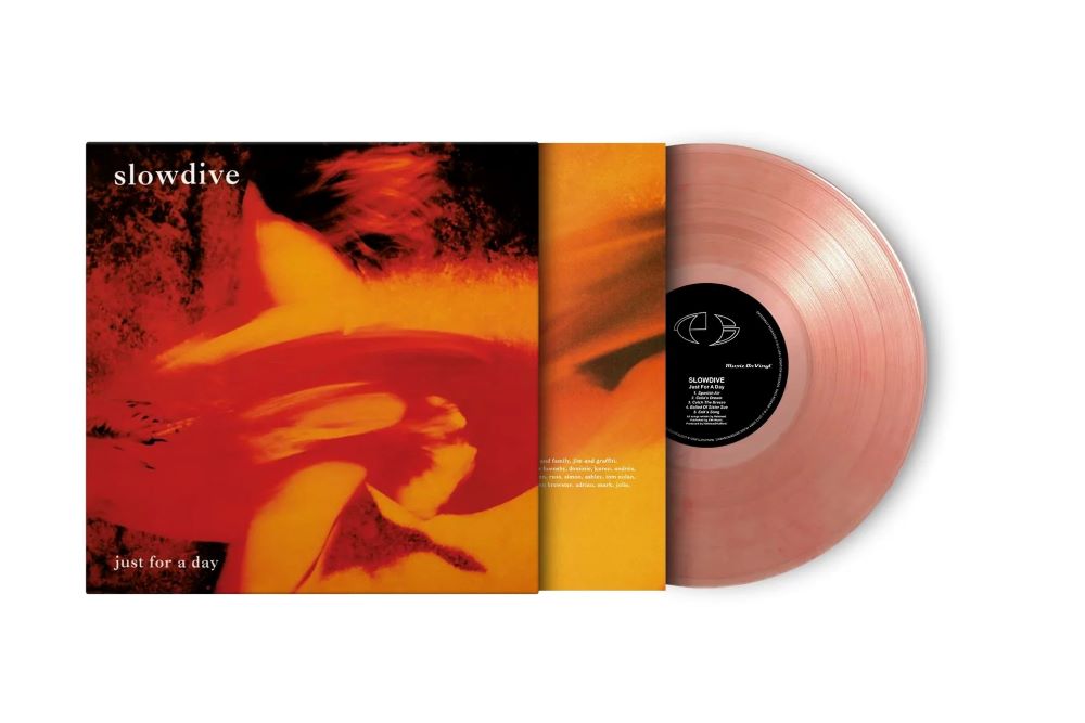 Slowdive Just For A Day Vinyl LP Red Marble Colour