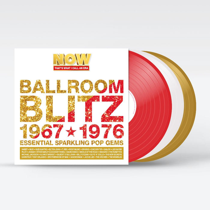 Various Artists NOW That's What I Call An Era - Ballroom Blitz: 1967-1976 Vinyl LP Due Out 06/11/26