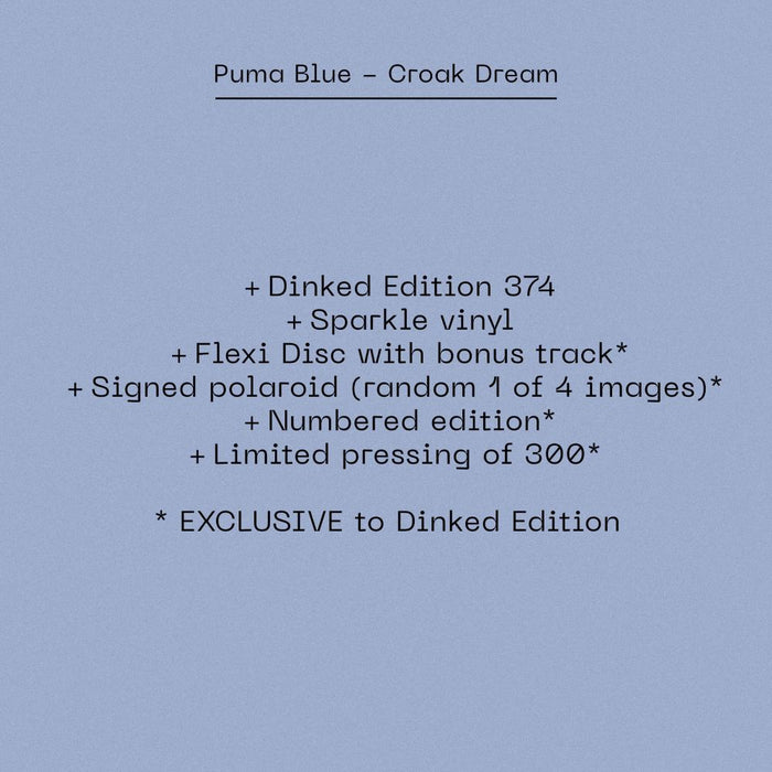 Puma Blue Croak Dream Vinyl LP 2026 Ltd Dinked Edition #374