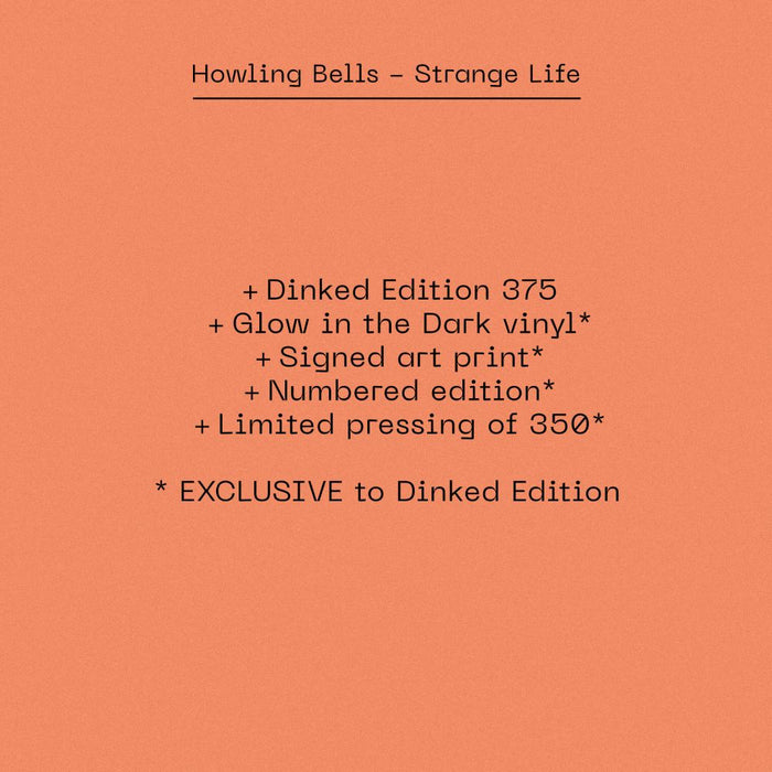 Howling Bells Strange Life Vinyl LP 2025 Ltd Dinked Edition #375