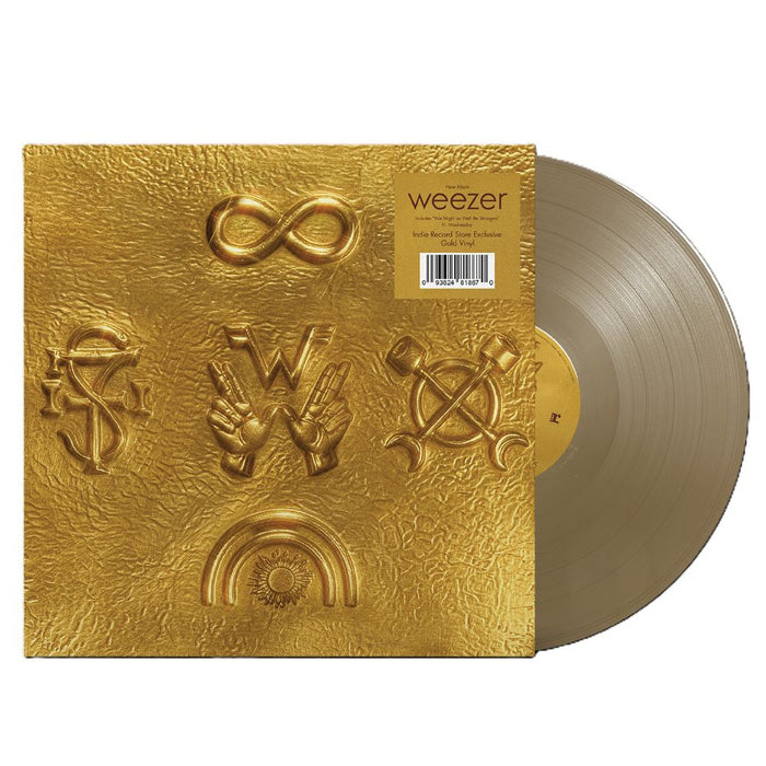 Weezer (Self Titled) Vinyl LP Gold Colour Due Out 21/08/26