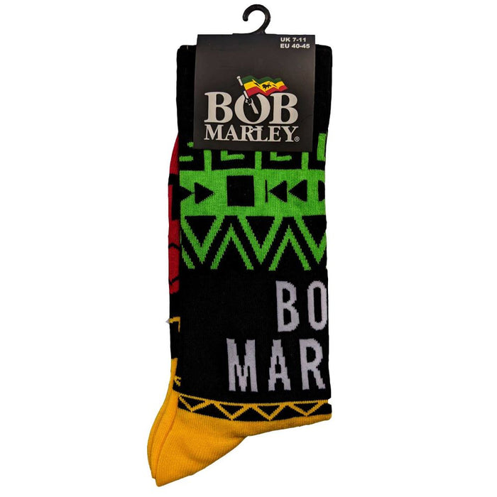 Bob Marley Unisex Ankle Socks: Press Play (Uk Size 7 - 11)