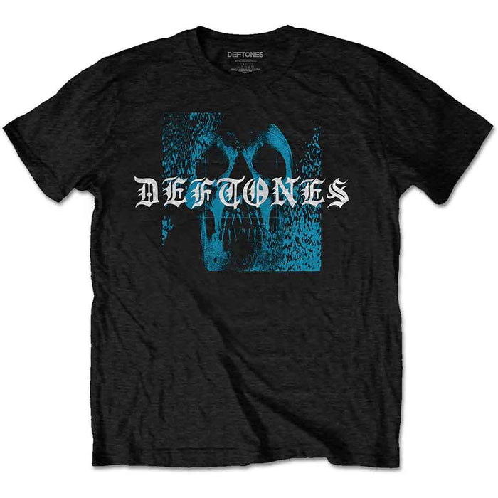 Deftones Static Skull Black Small Unisex T-Shirt