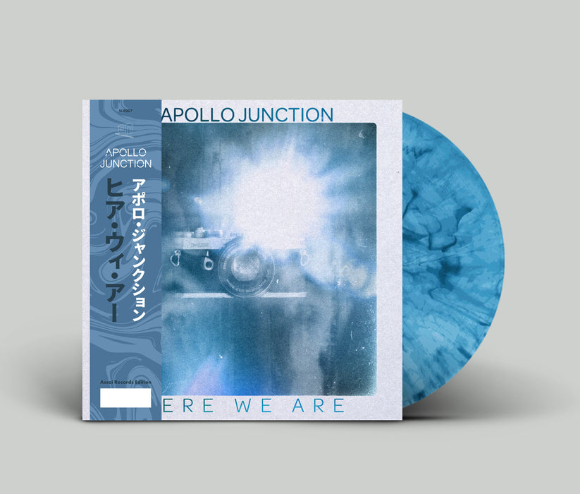 Apollo Junction Here We Are Vinyl LP Blue Marble Signed Assai Obi Edition 2023