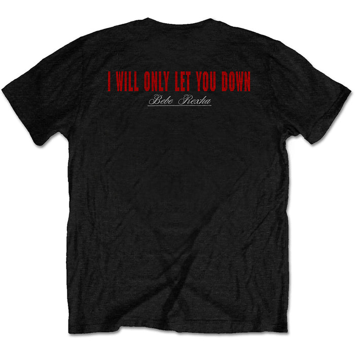 Bebe Rexha Sabotage Let You Down Black Large T-Shirt