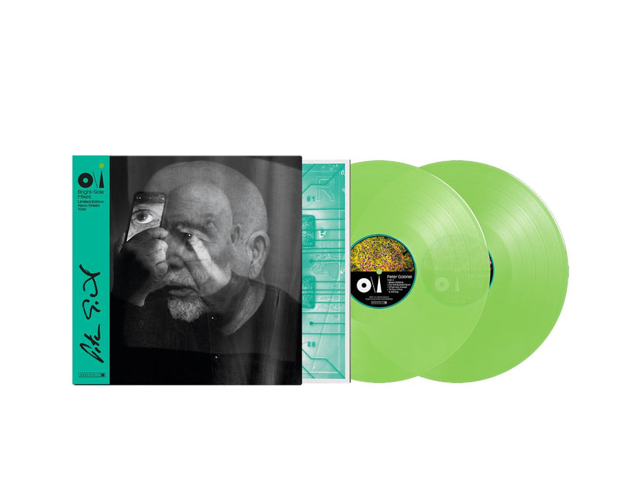 Peter Gabriel o\i Vinyl LP Bright-Side Mix Indies Neon Green Colour Due Out 27/11/26