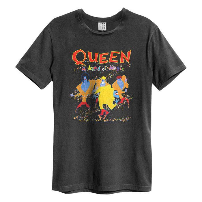 Queen A Kind Of Magic Amplified Charcoal X-Large Unisex T-Shirt