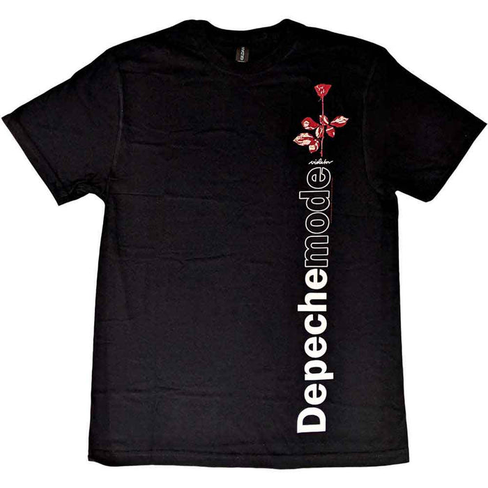 Depeche Mode Violator Side Rose Black Small T-Shirt