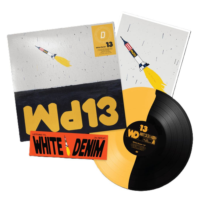White Denim 13 Vinyl LP 2026 Ltd Dinked Edition #391