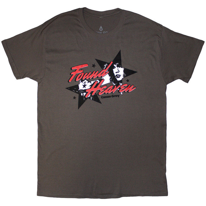 Conan Gray Found Heaven Grey X-Large T-Shirt
