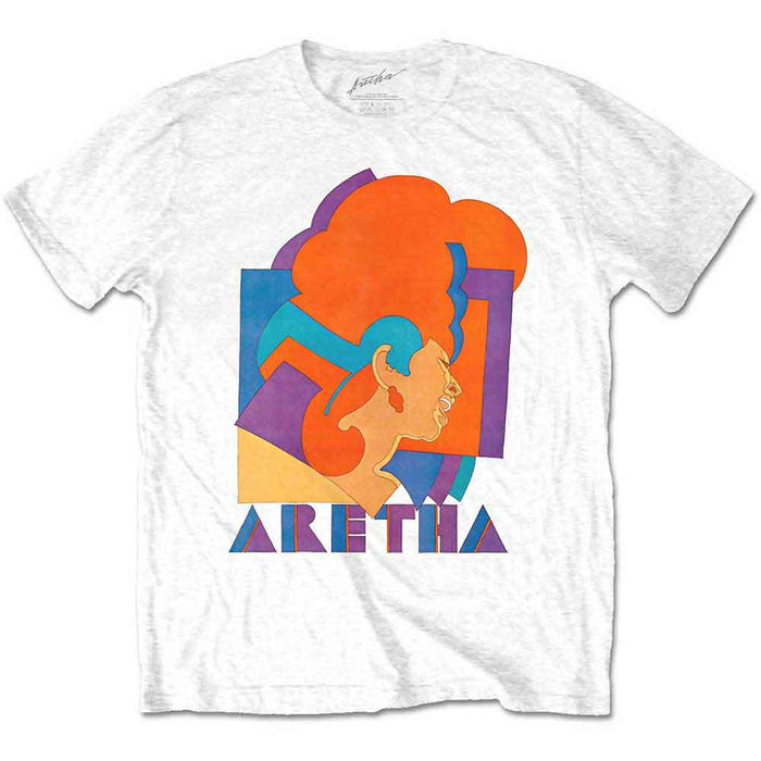 Aretha Franklin Milton Graphic White X-Large T-Shirt
