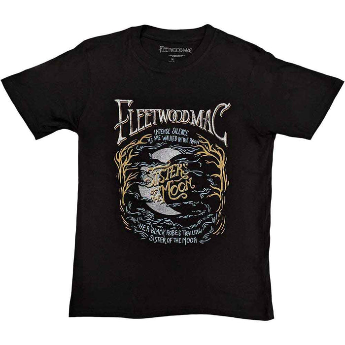 Fleetwood Mac Sisters Of The Moon Black Medium T-Shirt