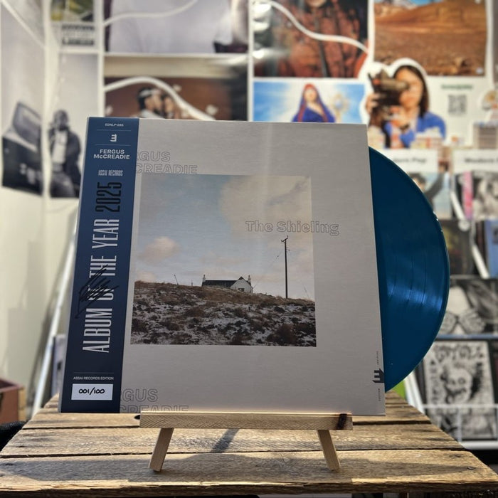 Fergus McCreadie The Shieling Vinyl LP Signed Assai Album Of The Year Obi Edition Sea Blue Colour 2025