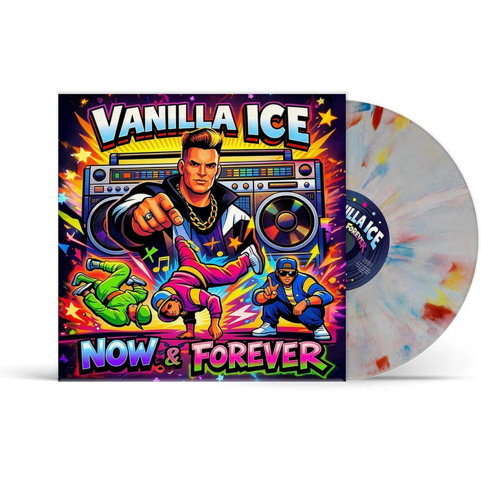 Vanilla Ice Now & Vinyl LP Splatter Colour Due Out 28/08/26