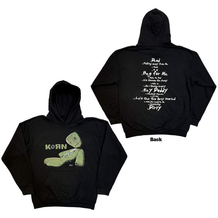 Korn Issues Tracklist X-Large Hoodie