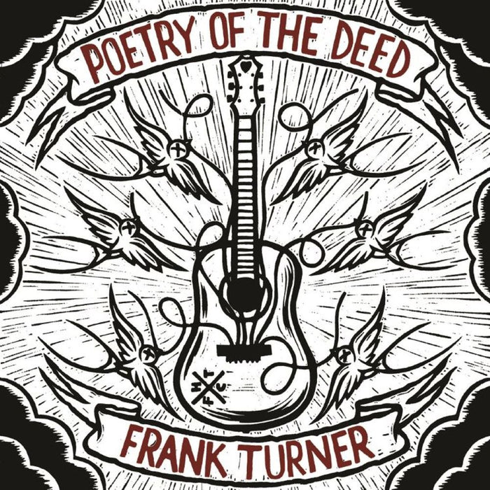 Frank Turner Poetry Of The Deed Vinyl LP Galaxy Yellow & Black Colour 2024