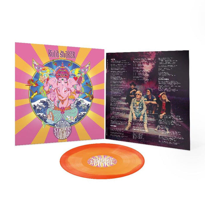 Kula Shaker Natural Magick Vinyl LP Indies Tie Dye Colour 2024