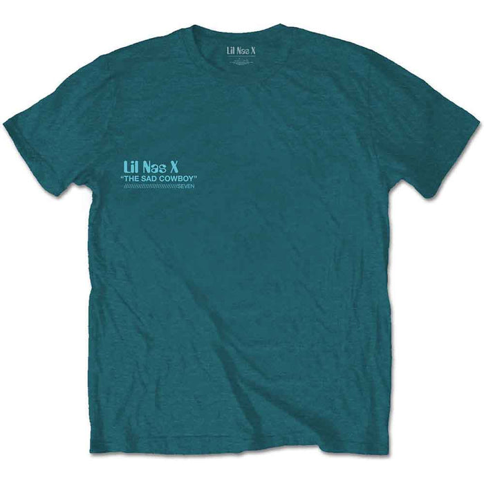 Lil Nas X Album Turquoise Blue XX-Large T-Shirt