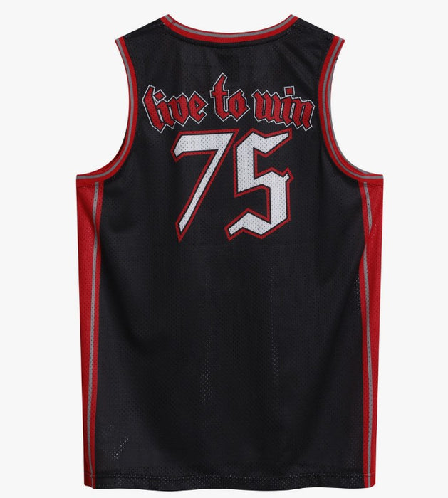 Motorhead Live To Win Basketball Jersey Medium T-Shirt