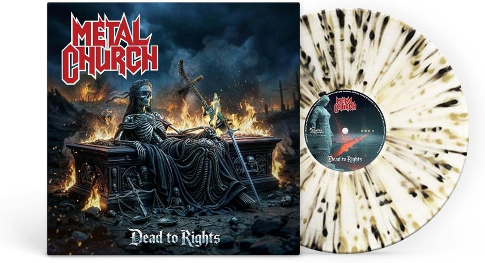 Metal Church Dead to Rights Vinyl LP Splatter Colour 2026