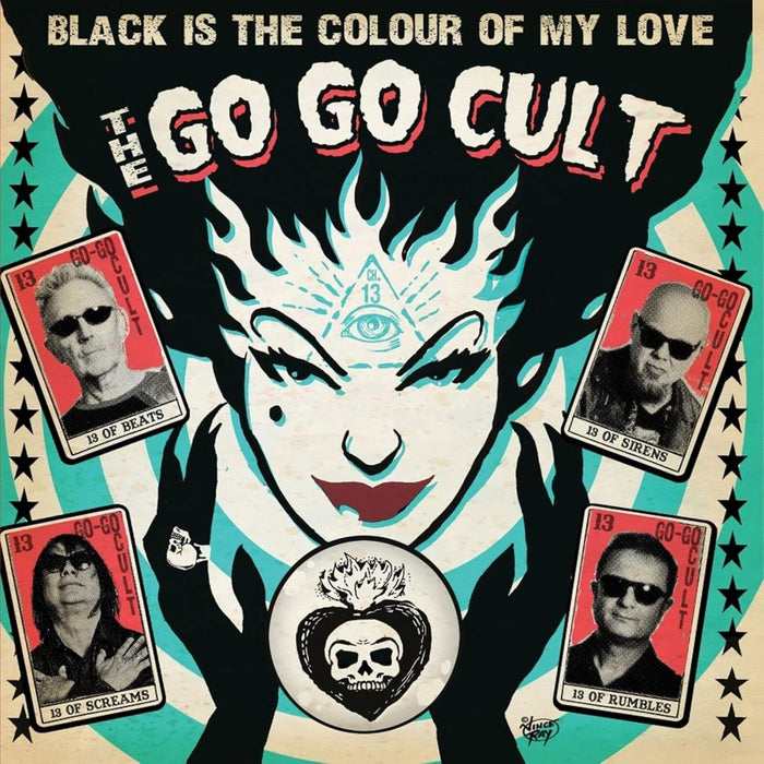 The Go Go Cult Black Is The Colour Of My Love Vinyl LP Red Colour 2024