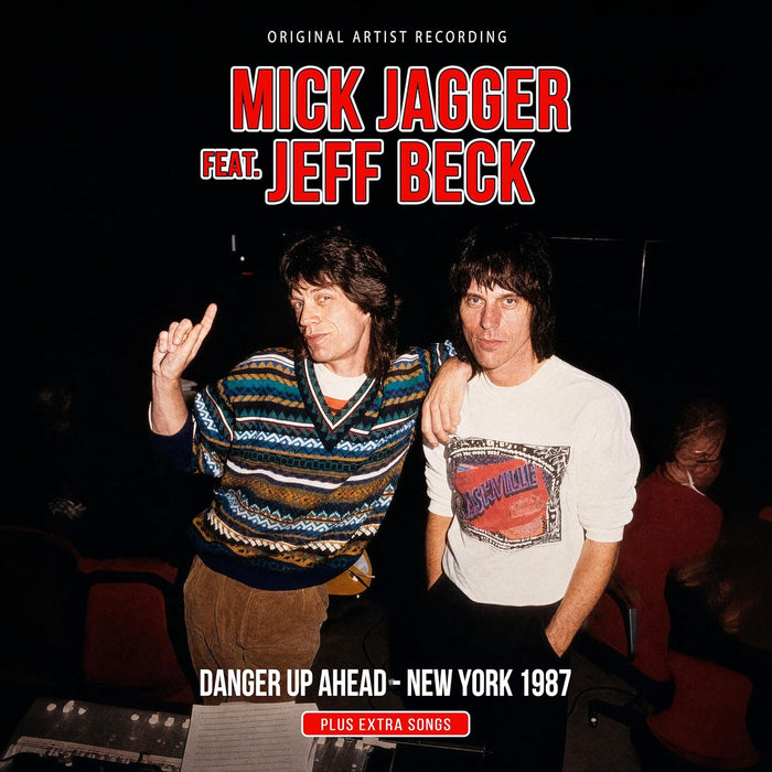 Mick Jagger feat. Jeff Beck Danger Up Ahead - New York 1987 Vinyl LP Due Out 16/10/26