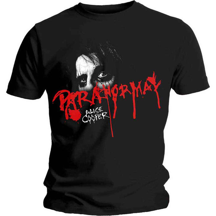 Alice Cooper Paranormal Eyes Black Small T-Shirt