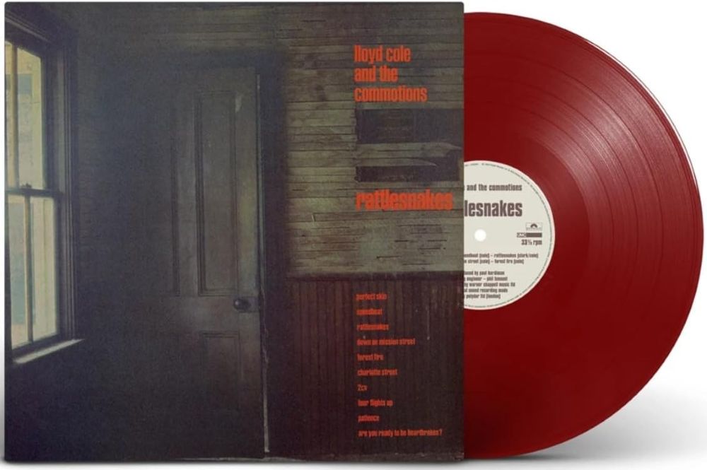 Lloyd Cole and The Commotions Rattlesnakes Vinyl LP Red Colour 2025