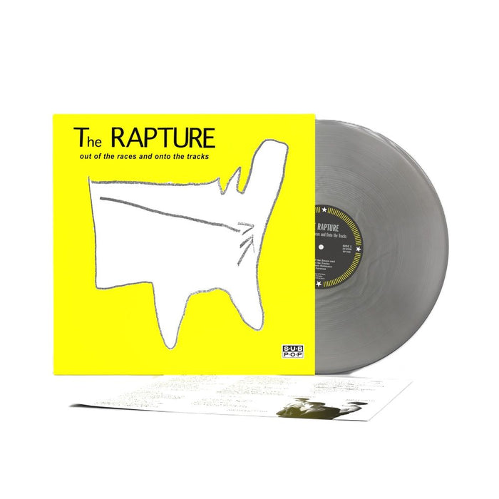 The Rapture Out Of The Races And Onto The Tracks Vinyl LP Indies 25th Anniversary Silver Colour Due Out 26/06/26
