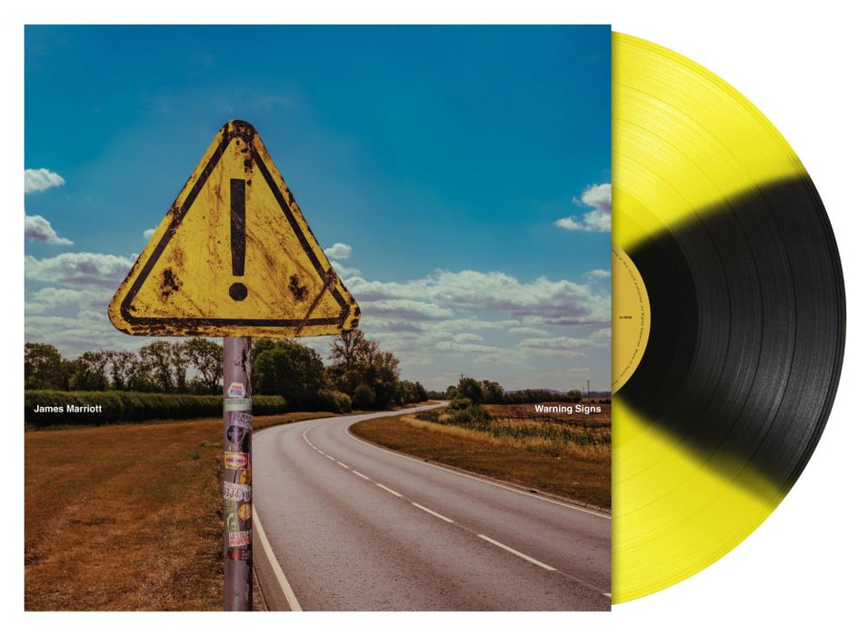 James Marriott Warning Signs Vinyl LP Indies Yellow & Black Colour Due Out 15/01/27