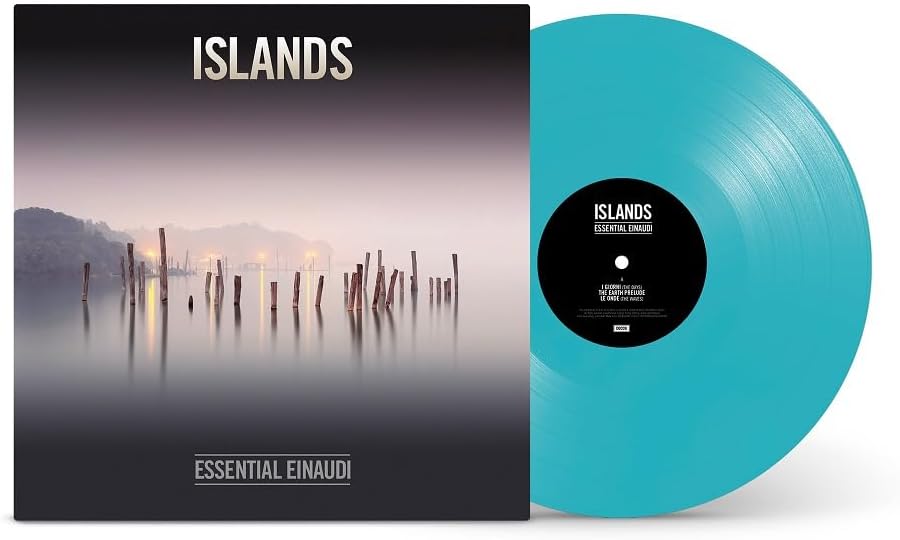Ludovico Einaudi Islands Essentials Vinyl LP Blue Colour 2023