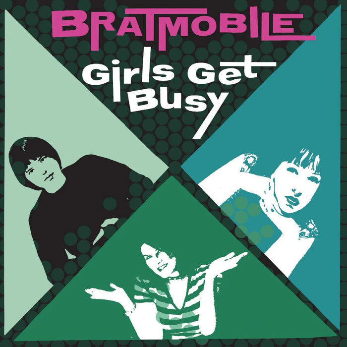 Bratmobile Girls Get Busy Vinyl LP Set Evergreen Colour 2024