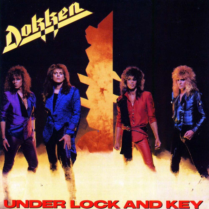 Dokken Under Lock And Key Vinyl LP Yellow Colour Due Out 27/09/24