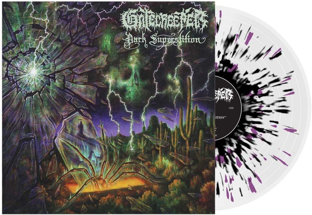 Gatecreeper Dark Superstition Vinyl LP Clear, Black & Purple Splatter Colour Due Out 27/09/24