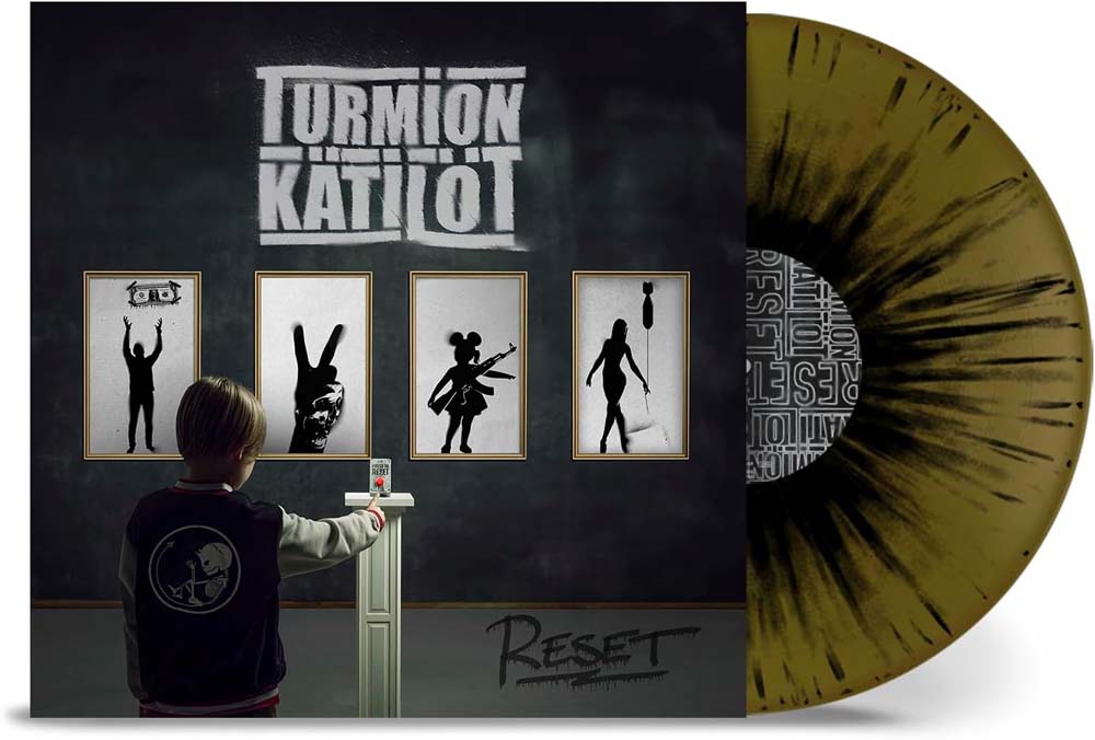 Turmion Katilot Reset Vinyl LP Gold & Black Splatter Colour 2024