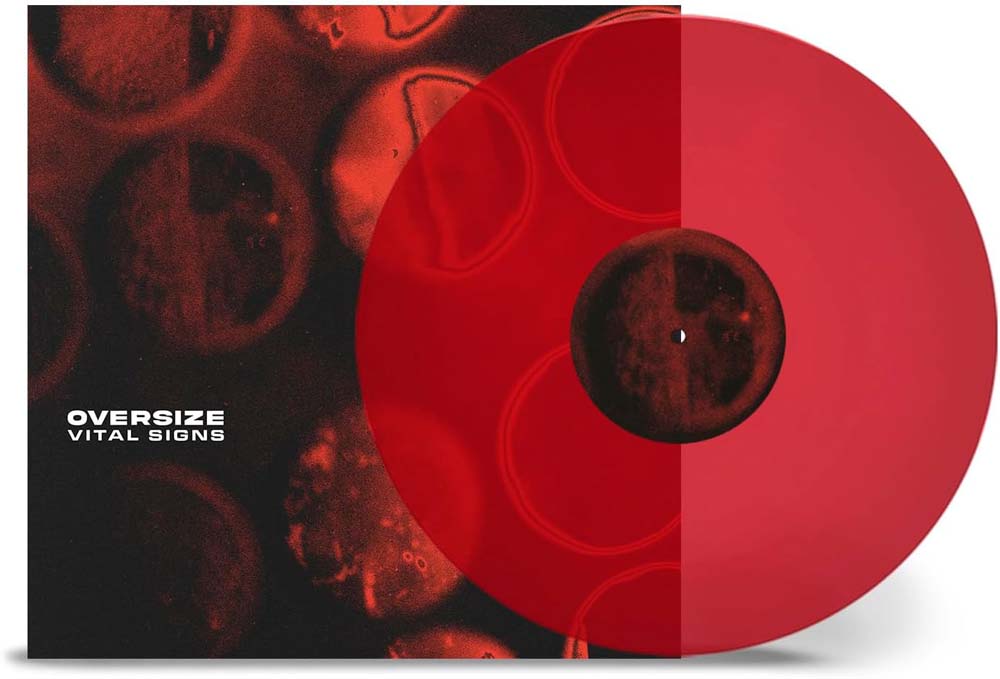 Oversize Vital Signs Vinyl LP Transparent Red Colour Due Out 28/02/25