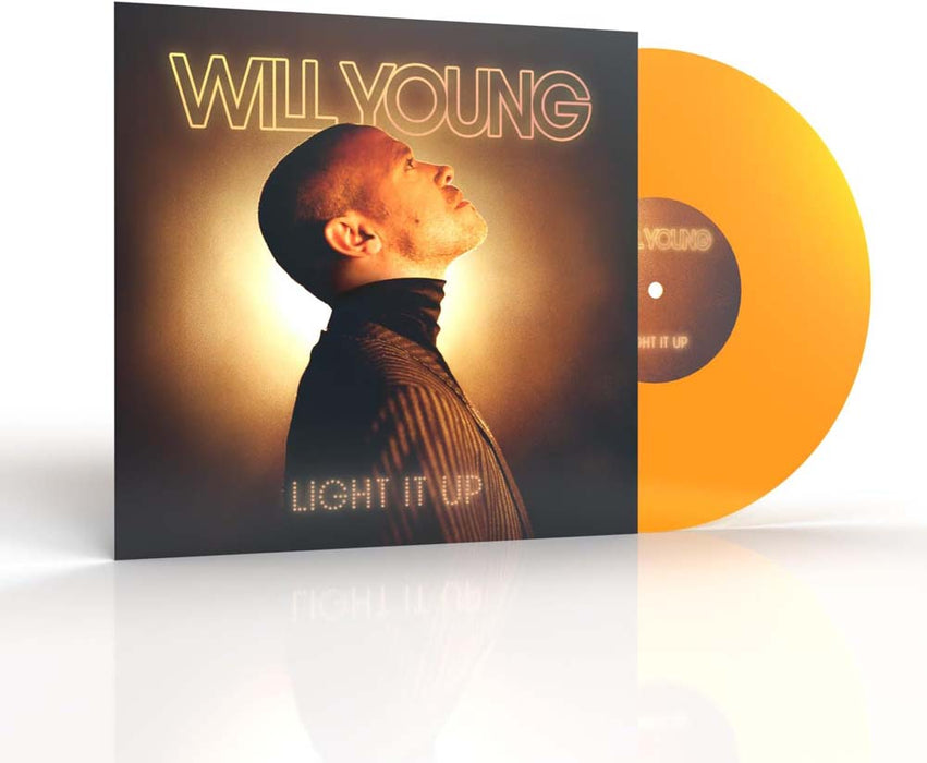 Will Young Light It Up Vinyl LP Orange Colour 2024