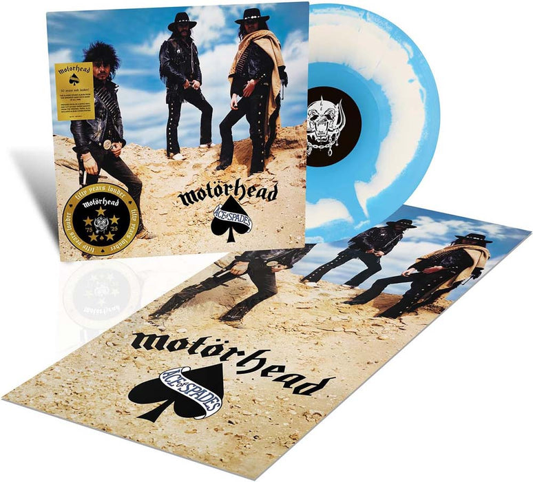 Motorhead Ace Of Spades Vinyl LP Blue & White Due Out 28/02/25